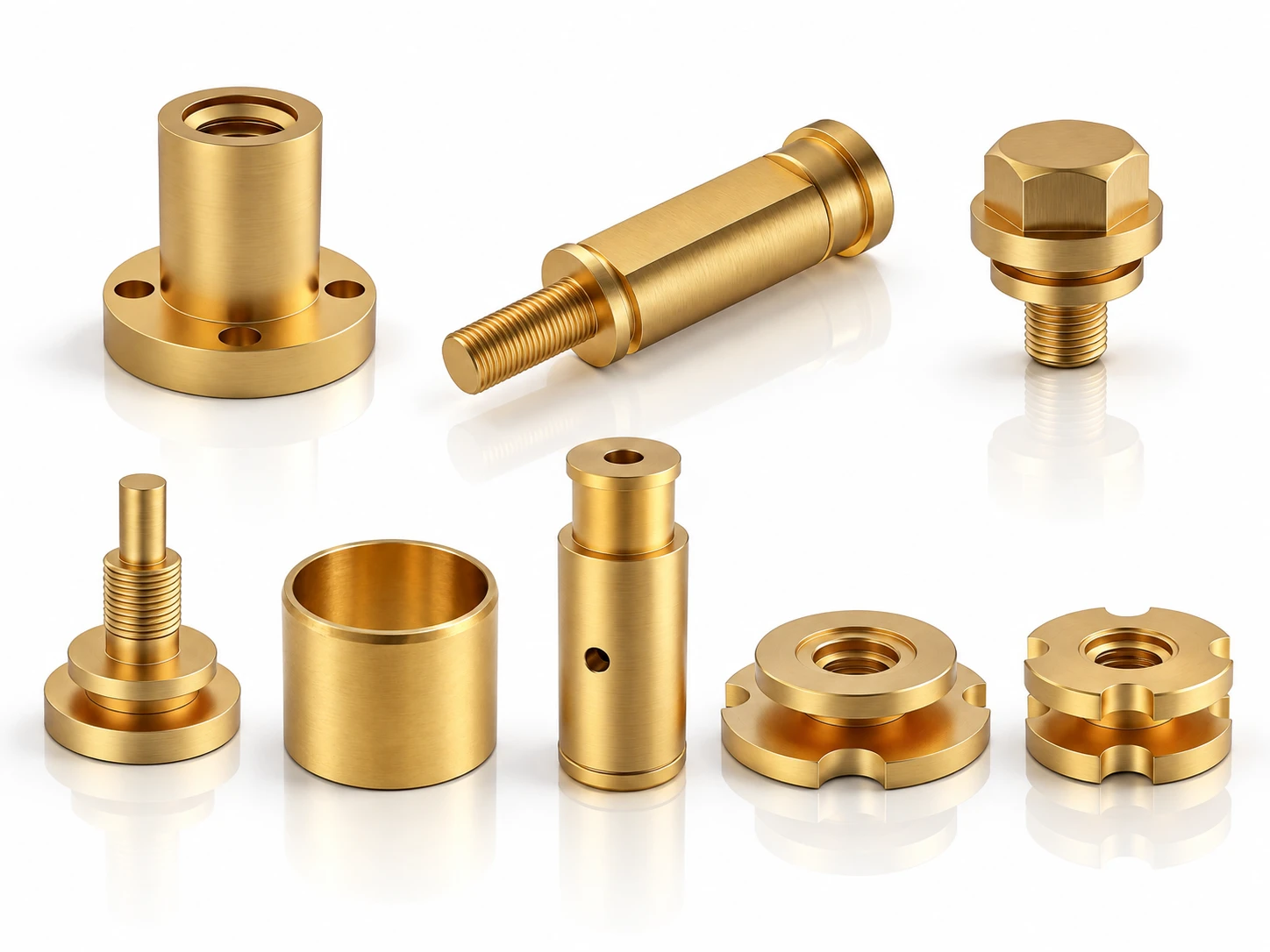 Brass CNC Parts product range